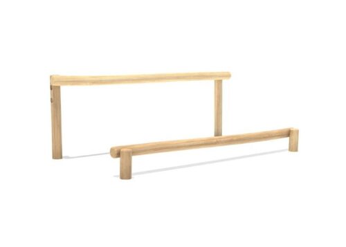 Fitness asema push-up robiniapuusta