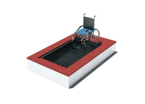 Trampolin, lekutrustning, lekplats, tillgänglig, Haple